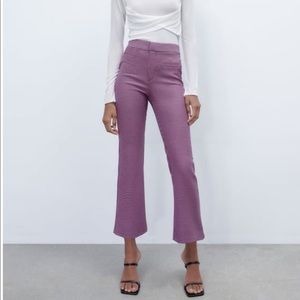NWT Zara houndstooth pants